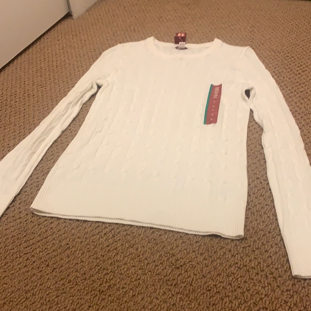 NWT White Sweater